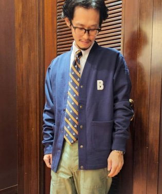 Brooks Brothers/【WEB限定】FW23 LOGO Series レタードカーディガン/505650810