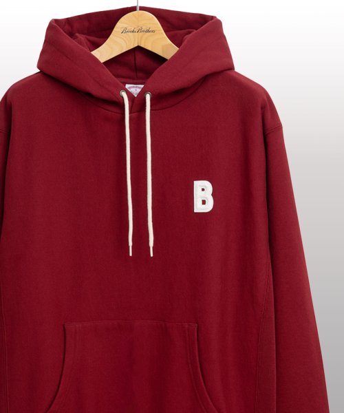 Brooks Brothers(ブルックス ブラザーズ（メンズ）)/【WEB限定】FW23 LOGO Series レタードフーディー/BURGUNDY