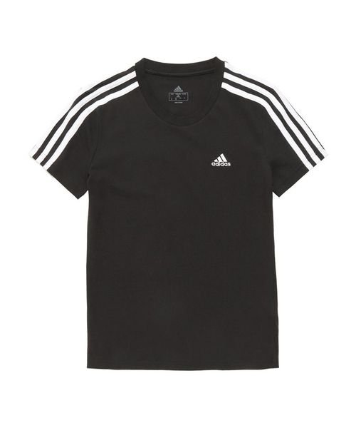 Adidas(アディダス)/W ESS Tシャツ/ブラック/ホワイト
