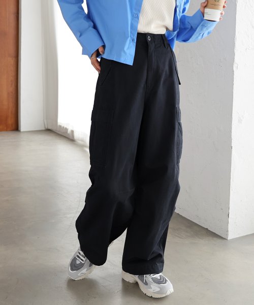 アンドミー(and Me...) |M65 コットン 2way カーゴパンツ(505660990  