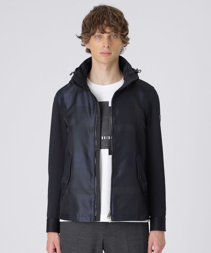 ブラックレーベル ジャージーコンビシャドークレストブリッジチェックマリンパーカー 楽天市場】【SALE／50%OFF】ジャージーコンビシャドークレスト