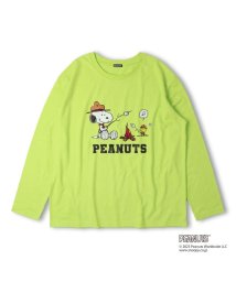 moujonjon/【子供服】 moujonjon (ムージョンジョン) 大人・ママ用【PEANUTS】スヌーピーＴシャツ M F50851/505661761