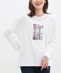 Honeys(ハニーズ)/フォトプリントＴシャツ/アイボリー