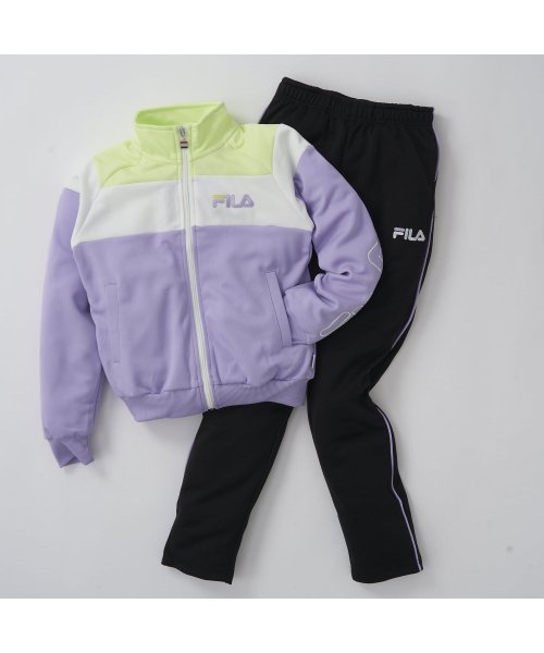 FILA（kids）(フィラ（キッズ）)/フィラ　ジャージジョウゲSET/ラベンダー