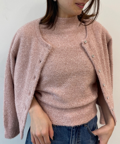 【新品】Apuweiser-riche♡キラキラプルオーバー♡ピンク