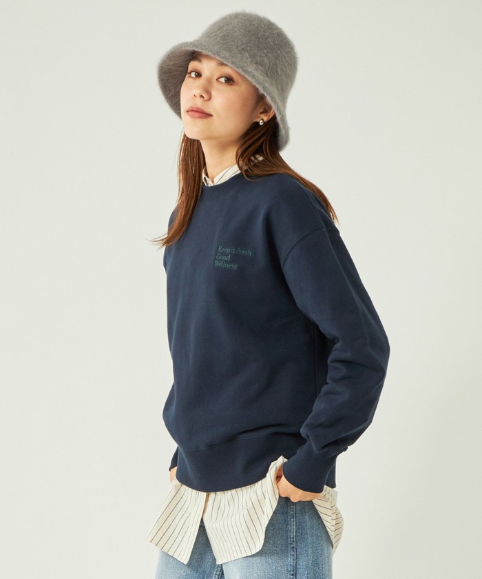 GOODWEAR ロングスリーブ ロゴスウェット