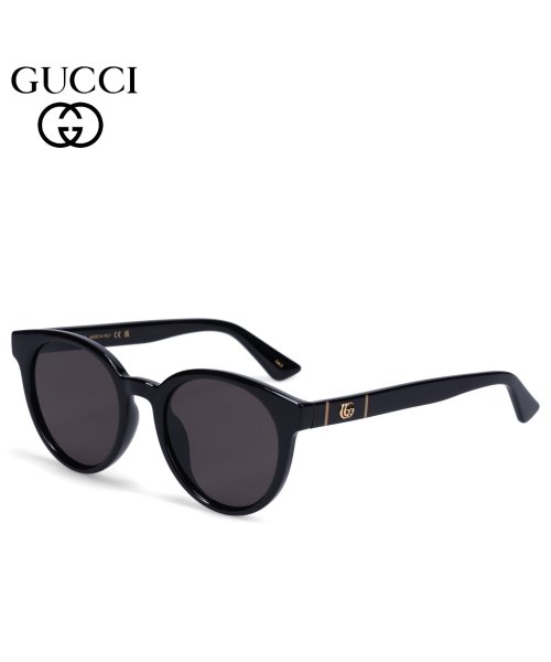 GUCCI(グッチ)/グッチ GUCCI サングラス メンズ レディース アジアンフィット UVカット 紫外線対策 SUNGLASSES ブラック 黒 GG0638SK－002/ブラック