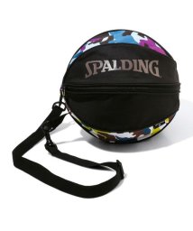 SPALDING/ボールバッグ マルチカモ  ブルー X ブラウン/505665154