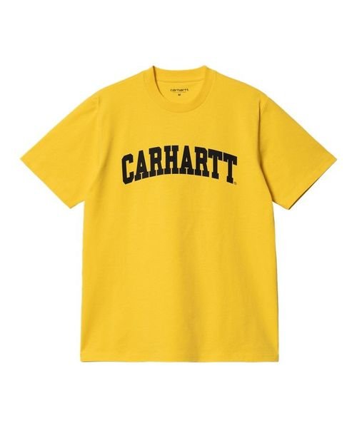 Carhartt(カーハート)/S/S UNIVERSITY T－SHIRT/BUTTERCUP/BLACK