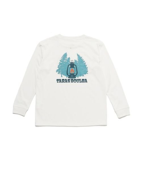 TARAS BOULBA(タラスブルバ)/ジュニア ドライミックス ロングTシャツ(ランタン）/ホワイト