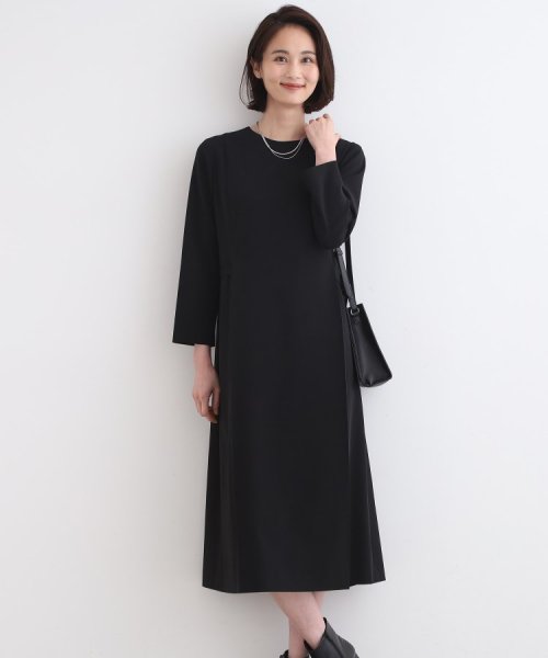 セール】【SETUP可能／洗える／ベルトデザイン】Iラインワンピース 