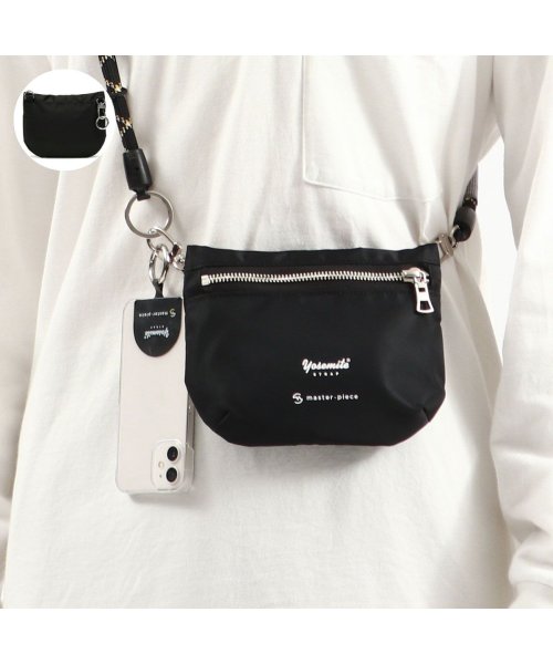 正規取扱店 マスターピース ショルダーバッグ YOSEMITE STRAP × master 