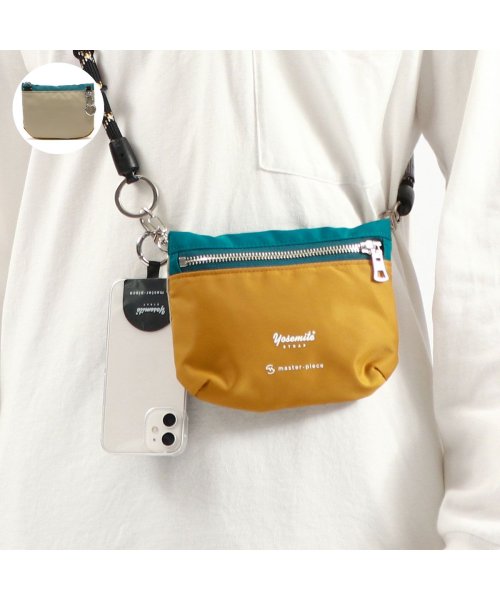 正規取扱店 マスターピース ショルダーバッグ YOSEMITE STRAP × master 