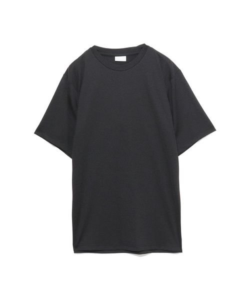 sanideiz TOKYO(サニデイズ トウキョウ)/ナイロンメッシュジャージ レギュラーTシャツ MENS/黒
