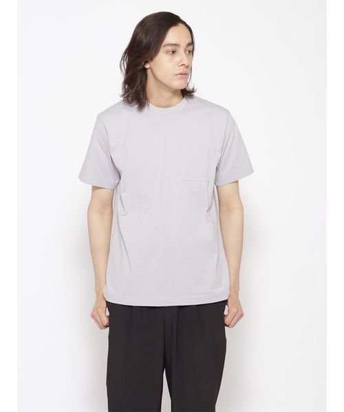 sanideiz TOKYO(サニデイズ トウキョウ)/クールコットン レギュラーポケットTシャツ MENS/グレー