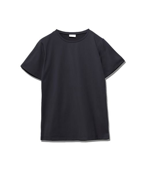 sanideiz TOKYO(サニデイズ トウキョウ)/コットンタッチ天竺 レギュラーTシャツ LADIES/黒