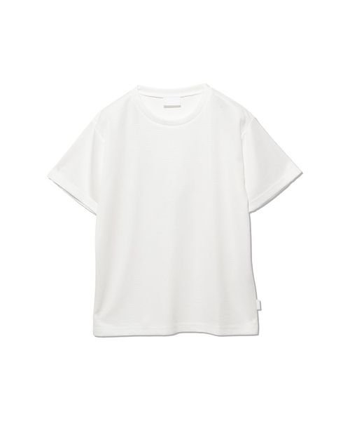 sanideiz TOKYO(サニデイズ トウキョウ)/ハニカムドライスムース レギュラーTシャツ JUNIOR/オフ白