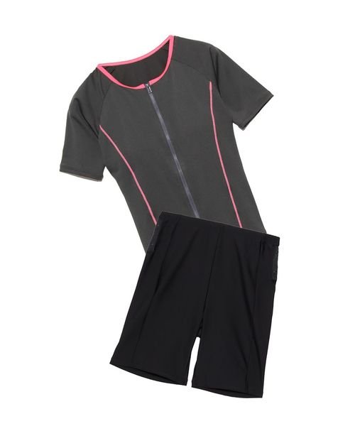 スイムウェア LADIES フルジップ半袖セパレーツ 人気・おすすめ｜使いやすい・旅行におすすめ 品質保証 全国発送 在庫限り