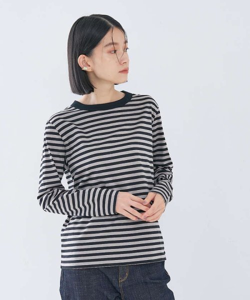 collex(collex)/ロングスリーブベーシックTシャツ/グレー系その他1