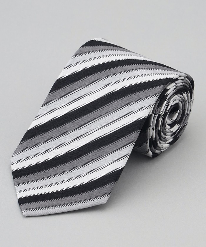 ネクタイ WEAR BLACK】フォーマル用_ストライプ ネクタイ(505673930)｜HANKYU