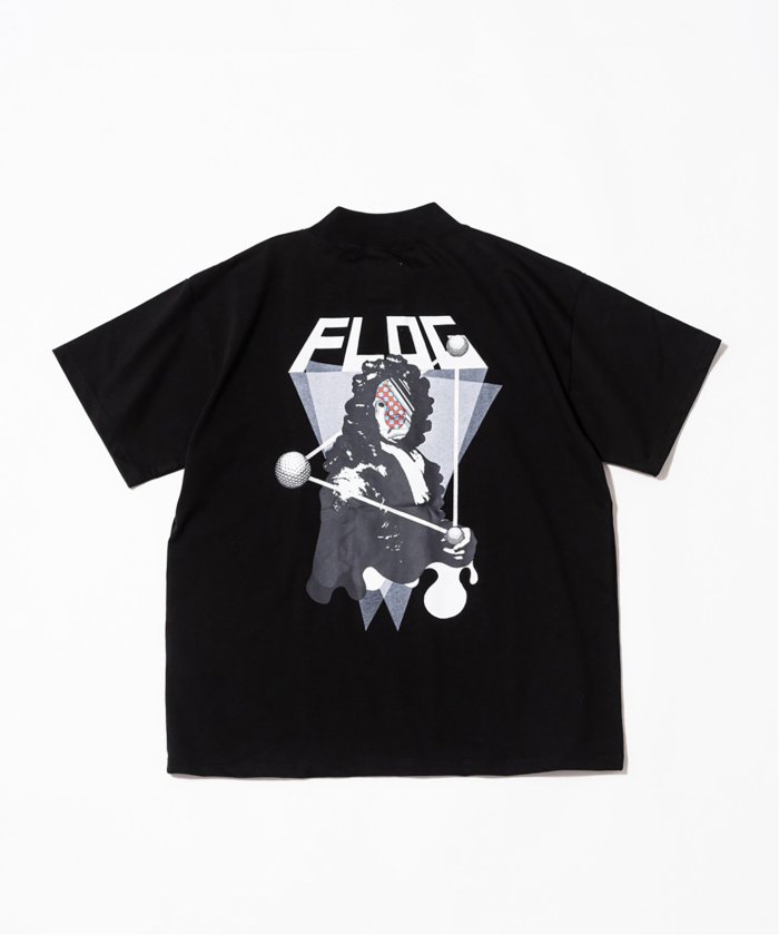FLOG GOLF × EDIFICE GOLF × Hedonizm】モックネック Tシャツ