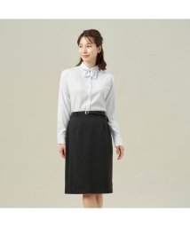 TOKYO SHIRTS/【デザイン】 COFREX リボン付き 長袖 レディースシャツ/505674676