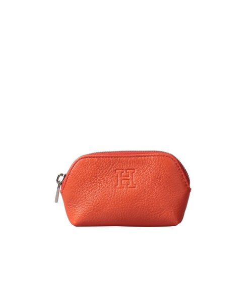 【アクセサリー】ポーチ レザー コンパクト 本革 