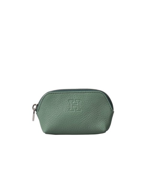 【アクセサリー】ポーチ レザー コンパクト 本革 