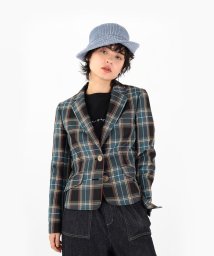 To b. by agnes b. OUTLET/【Outlet】【セットアップ対応商品】WU67 VESTE タータンチェックジャケット/505503345