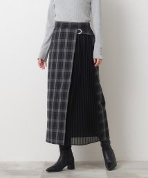 SHOO・LA・RUE　DRESKIP/チェック柄×サイドプリーツ Aラインスカート/505630122