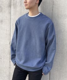 COMME CA ISM MENS/フェイクスエード クルーネック プルオーバー/505643215