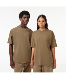 LACOSTE UNISEX(ラコステ　ユニセックス)/ナチュラルダイクルーネックTシャツ/モスグリーン