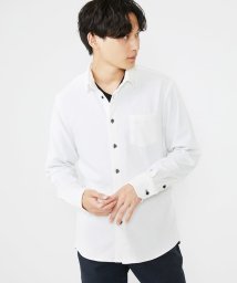 MK homme(エムケーオム)/楊柳クレープシャツ/ホワイト（90）