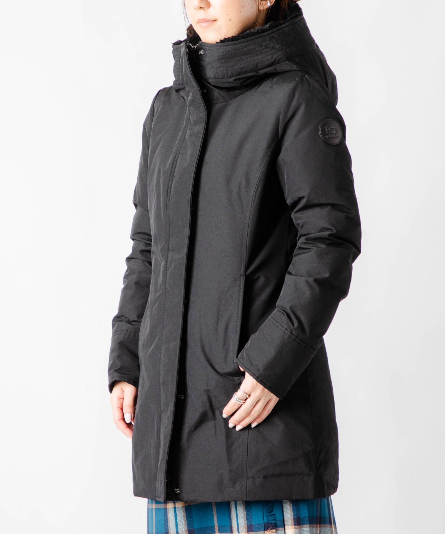 WOOLRICH ウールリッチ CFWWOU0724FRUT0001 ダウンコート レディース アウター 秋冬 ブラック ダークネイビー XS S M  L