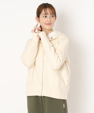  LAURA ASHLEY/コットン裏毛ジップアップフーディー/505675528