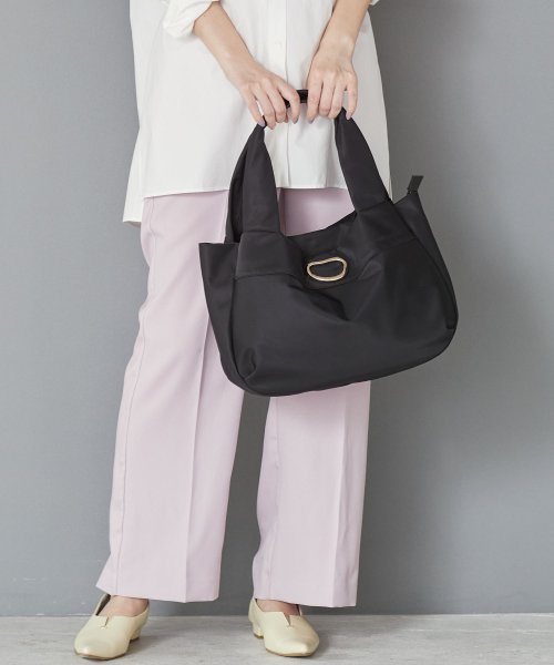 【TREASURE TOPKAPI】ナイロン リング パーツ付 トートバッグ 