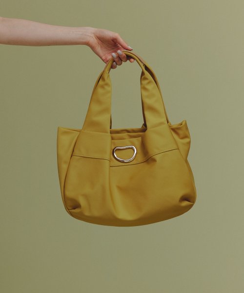 【TREASURE TOPKAPI】ナイロン リング パーツ付 トートバッグ 
