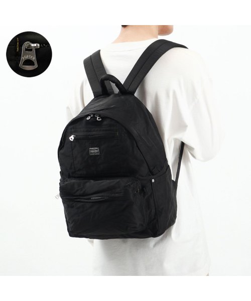 PORTER(ポーター)/ポーター マイル リュック 754－15112 リュックサック 吉田カバン PORTER MILE DAYPACK デイパック バックパック A4 軽量/ブラック