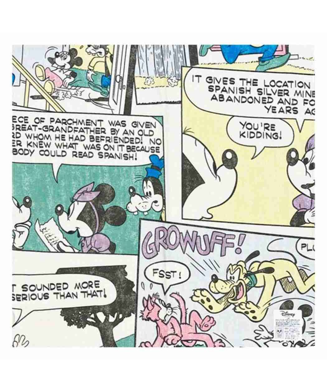 ミッキーマウス[ランチクロス]ナフキン レトロ コミック ディズニー