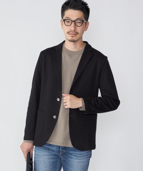 SHIPS: ジャージー リップルジャケット 