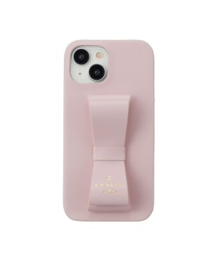LANVIN en Bleu(Smartphone case)/Slim Wrap Case Stand & Ring Ribbon for iPhone 15 [ Sakura Pink ]/505676240