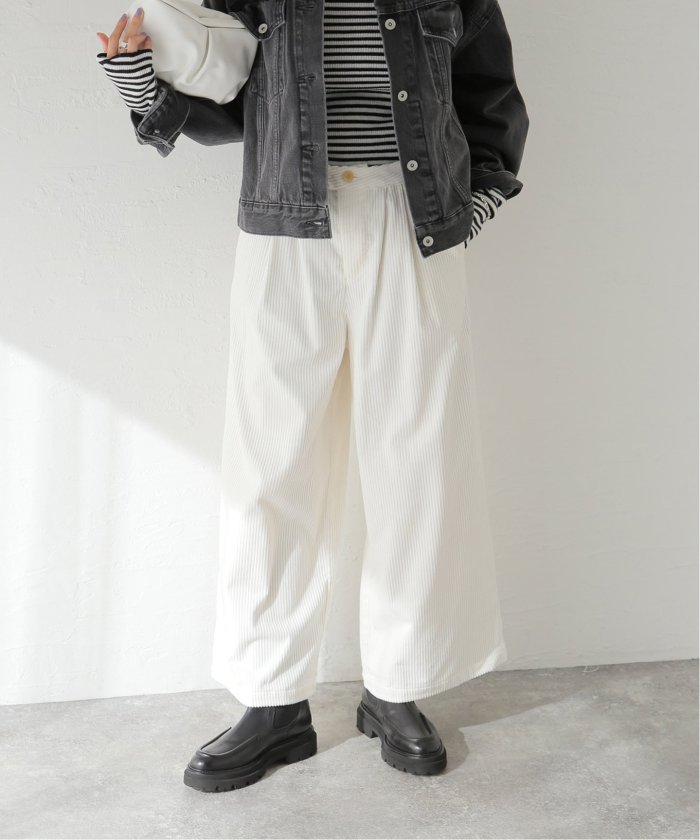 GALLEGO DESPORTES/ギャレゴデスポート】LARGE PLEATED PANTS:パンツ