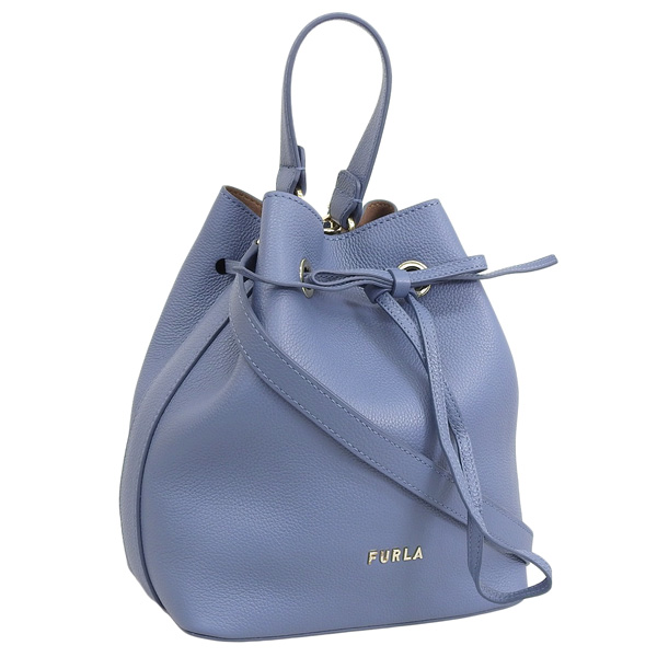 FURLA◆ コスタンザ バッグ ブルー