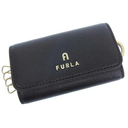 FURLA(フルラ)/FURLA フルラ CAMELIA カメリア キーケース 4連 レザー/ブラック