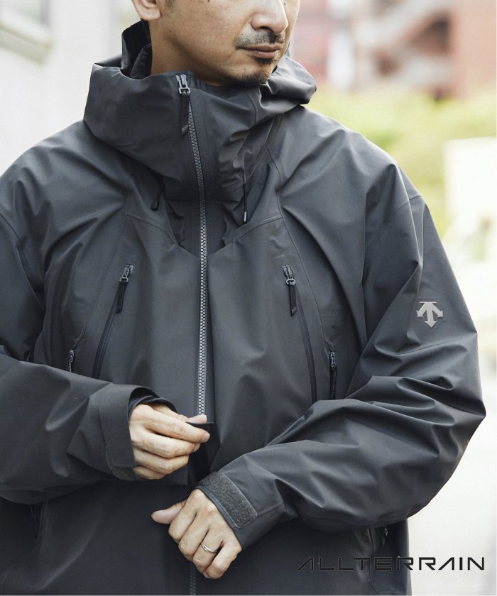 DESCENTE GORE-TEX JACKET SP ICE GREY