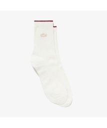 LACOSTE/レーヨンシルクブレンドリブニットソックス/505678386