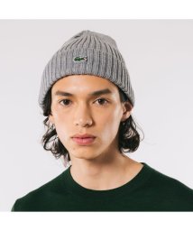 LACOSTE Mens/ワニロゴパッチリブニットキャップ/505678393