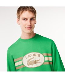 LACOSTE Mens/モノグラムレイヤードオーバルロゴクルーネックスウェット/505678397