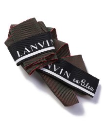LANVIN en Bleu(JEWELRY)/タンダンス　ロゴプリント　グログランバレッタ/505648491
