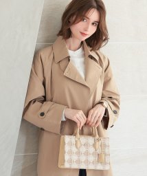 Clelia(クレリア)/ハンドバッグ ショルダーバッグ レディース 本革 レザー 綿  斜め掛け 肩掛け シンプル 大人 かわいい Clelia クレリア クロレ  CL－21120/ベージュ